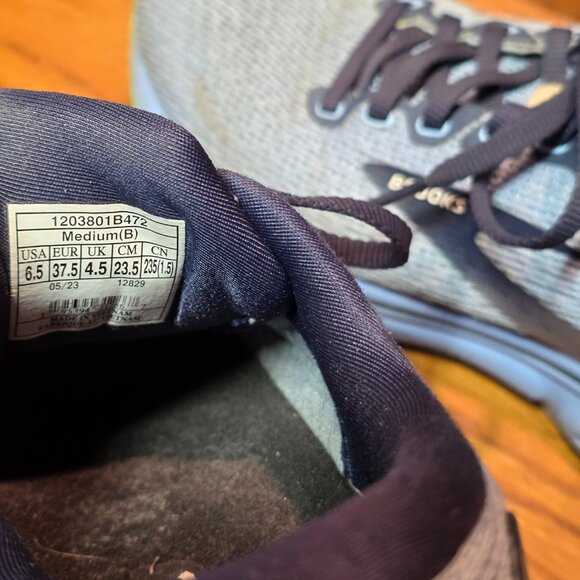 Brooks Ghost 15 Women's Size 6.5B Medium Running Shoes Blue Sneakers 1203801B472 - Picture 9 of 9